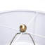 Lampe de table - avec abat-jour tambour blanc