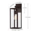 Lanterne murale d'extérieur 1 lumière Tornillo-1290378127-1339680393