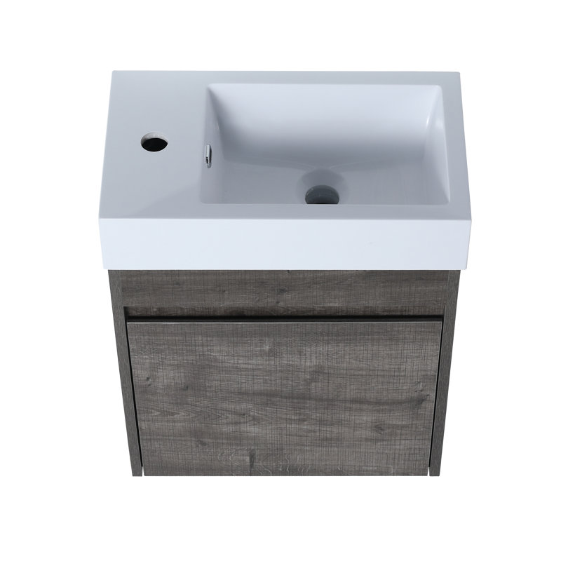 18.11'' Single Bathroom Vanity with Top