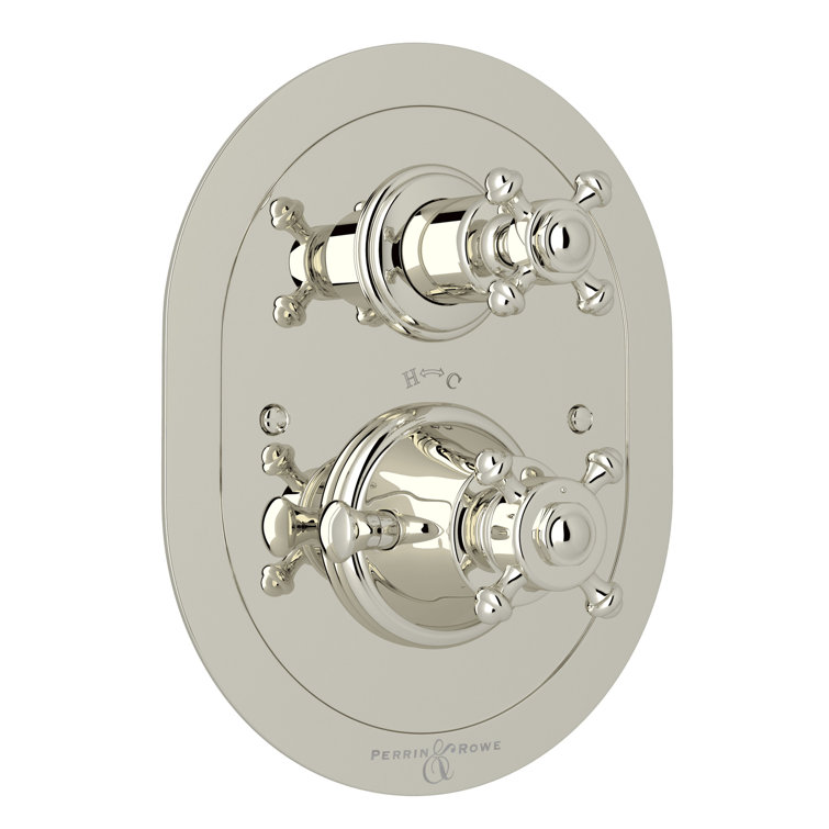 Georgian Era™ Oval Thermostatic Trim with Volume Control