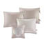 Housse de lit de jour simple kaki 6 - réversible uni / rayé, 3 taies décoratives, intrigante taille de coussin décoratif, uni / imprimé, charmant