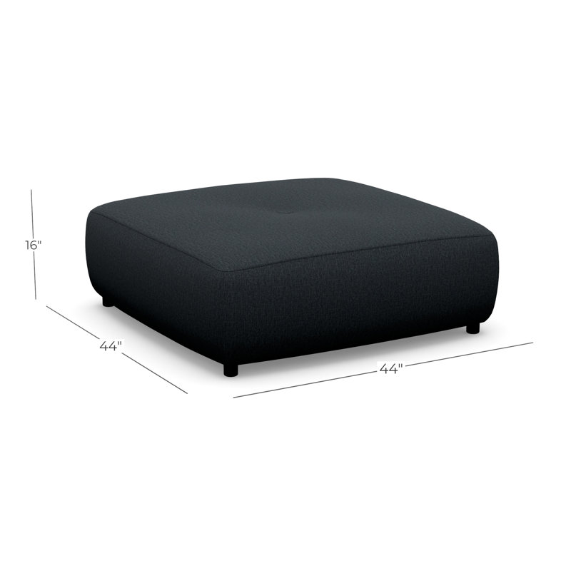 Pouf Square Ottoman, Grande 120935