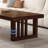 Modern Rectangular Solid Ash Wood Coffee Table