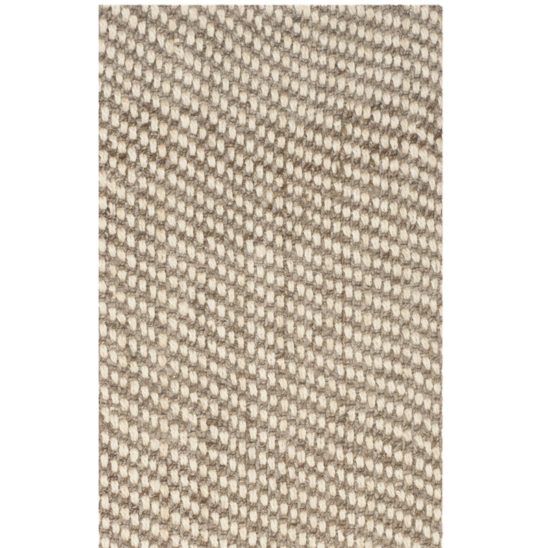 Debrina Natural Fiber Hand Loomed Sisal & Jute Solid Color Rug, Rectangle 9' x 12'