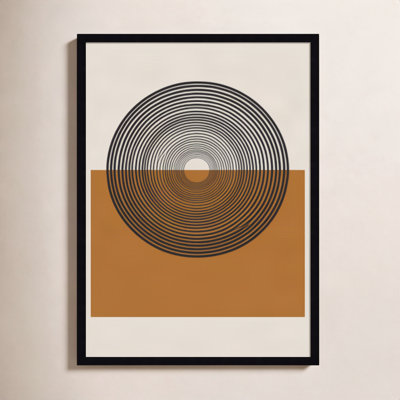 Retro Landscape Print