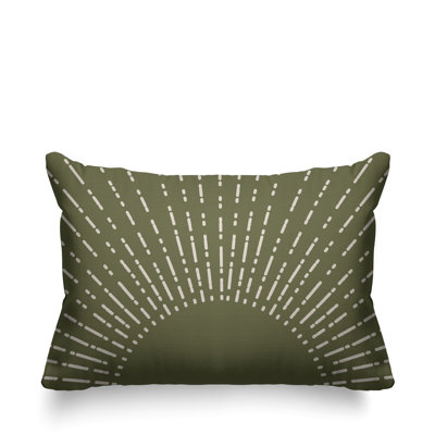 Coussin décoratif intérieur / extérieur Bibo Abstract Sunburst