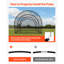 Cage de baseball, 33 po x 12,0 x 9,8 pi, cage portative autoportante, cages avec polyester sans nœuds à 4 plis et ouverture de machine à lancer, filet de cage pour l'intérieur et l'extérieur