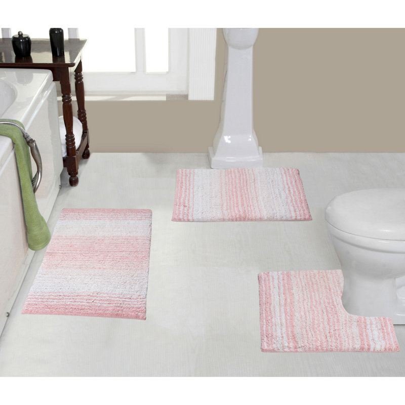Ensemble de tapis de bain Sewell, Rose