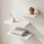 Tablettes flottantes murales flottantes pour chambre à coucher, salon (ensemble de 3)-129184006