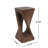 Esdert MGO Twist Shape Side Table-1763580274-1763580272