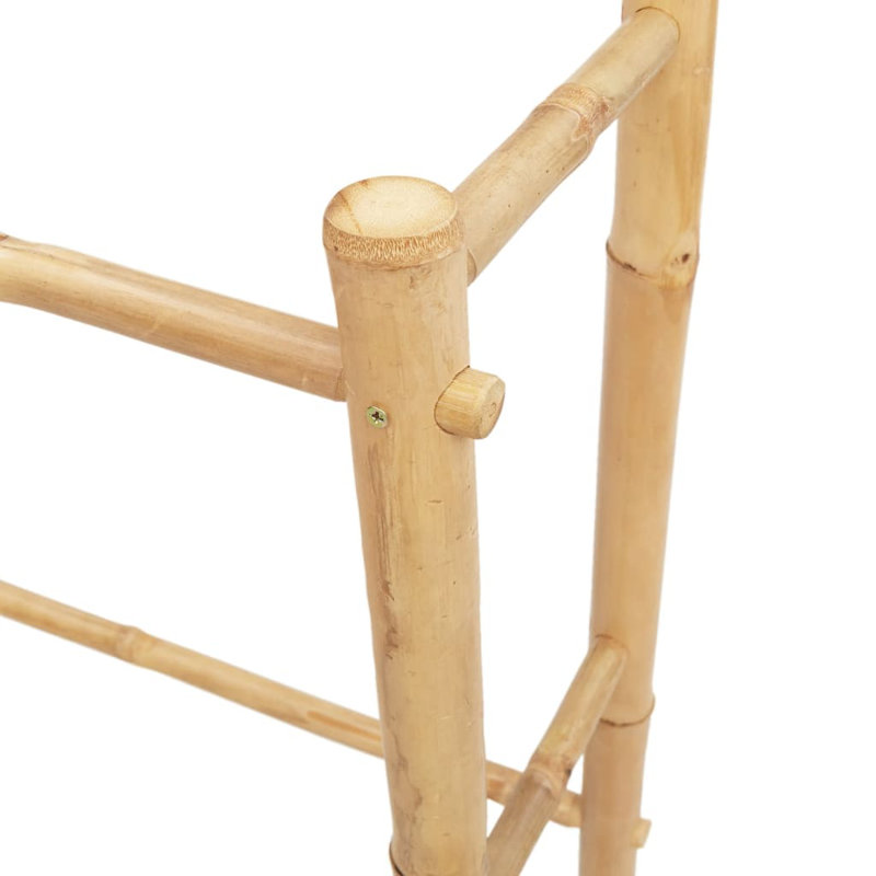 Bayou Breeze Clothes Rack 39.4"X11.8"X39.4" Bamboo