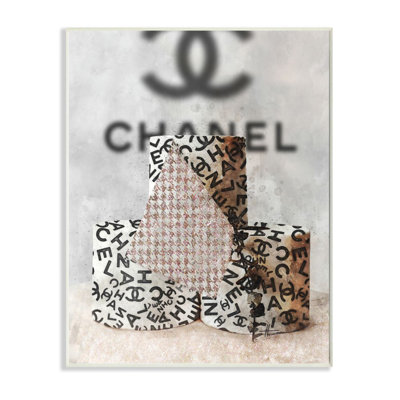 Fashion Forward Toilet Paper Designer Detail Wall Plaque Art by Ziwei Li