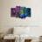 " Dazzling Peacock " 4 - Pieces-1217617736