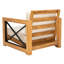 Zariah Outdoor Teak Lounge Chair