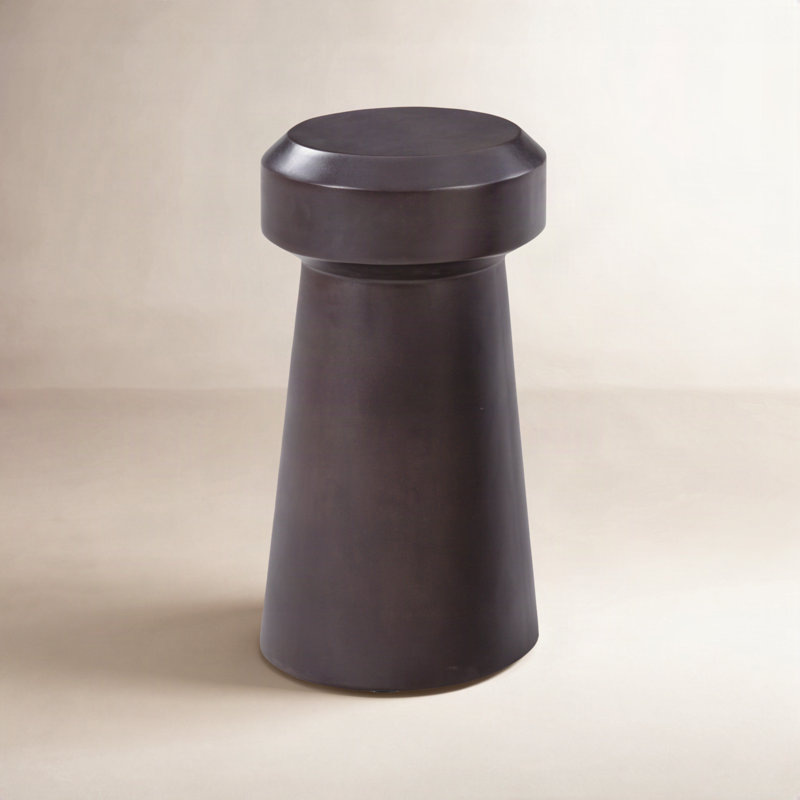 Magnus End Table, Lava