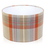 25cm H x 40cm W Polyester Drum Lamp Shade ( Screw On ) in