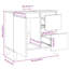 Roumena 65cm Single Bathroom Vanity Base Only-862007273