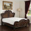 Grand cadre de lit brun foncé Gracie Mills Madison - Grand, brun