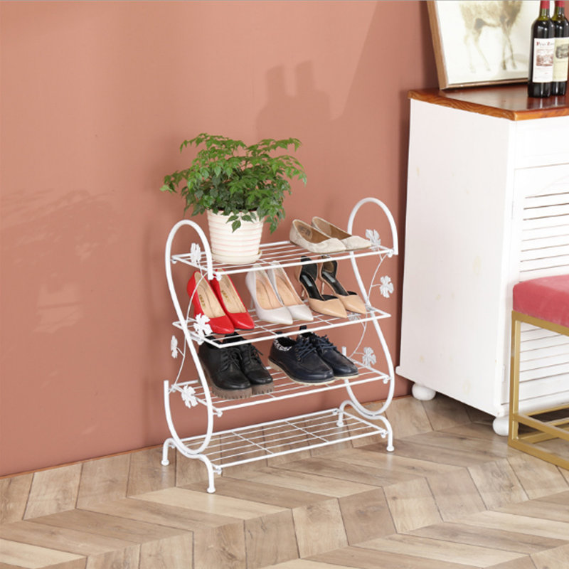 4 Pair Shoe Storage Cabinet