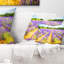 Coussin lombaire floral magnifique