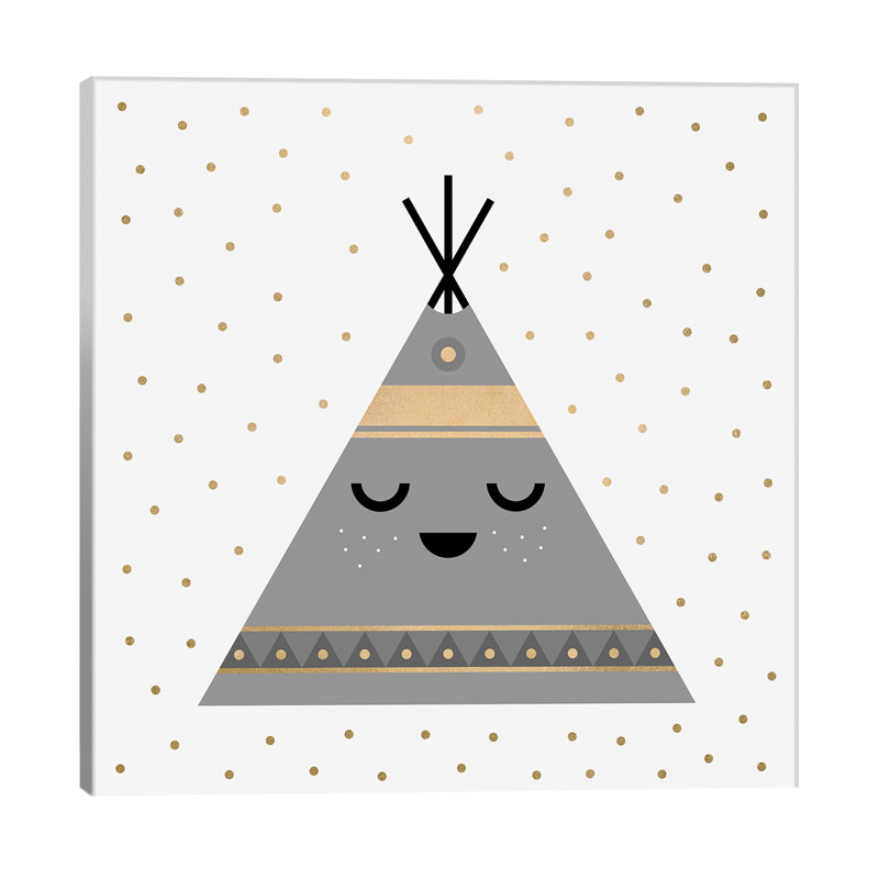 Little Tipi by Elisabeth Fredriksson - Print on Canvas, 45.72 cm H x 45.72 cm W x 1.91 cm D, Wrapped Canvas