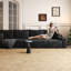 Canapé modulaire Boneless Cloud, canapé modulaire moderne avec siège profond, fauteuils rembourrés pour la chambre à coucher du salon, aucun assemblage requis, noir (tissu en velours côtelé moelleux)-115210970