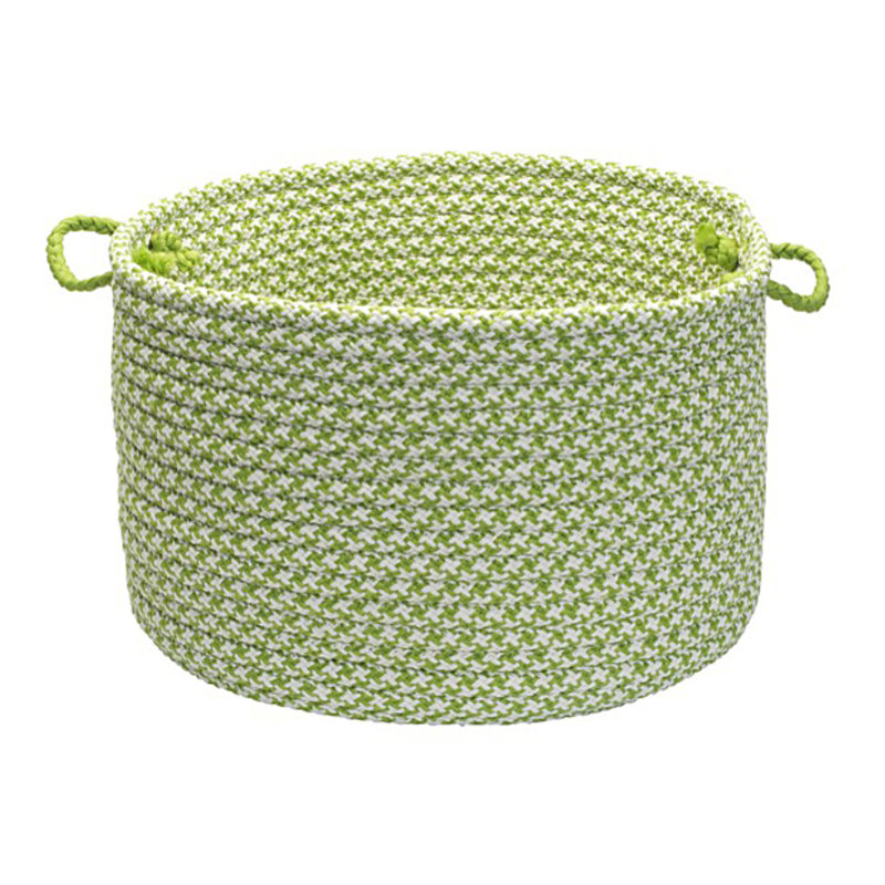 Panier de rangement Ashvith, Lime, H 12 po x l 18 po x P 18 po