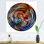 Circle Colorful Liquid Color Flow II - Modern Print