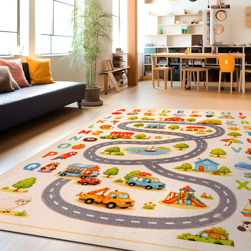 Sonya Washable Indoor Rug, 7 pi 10 po x 10 pi