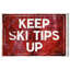 SKI Tip up - Reproduction d'art textuel sur toile tendue-67048926-67048927