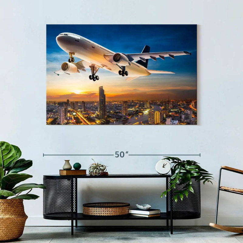 Mehar Transportation Plane, 32" H x 48" W