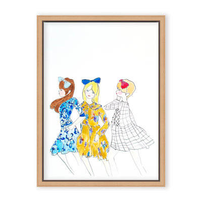 Pop Art & Retro The Young Ones by  - Picture Frame Painting