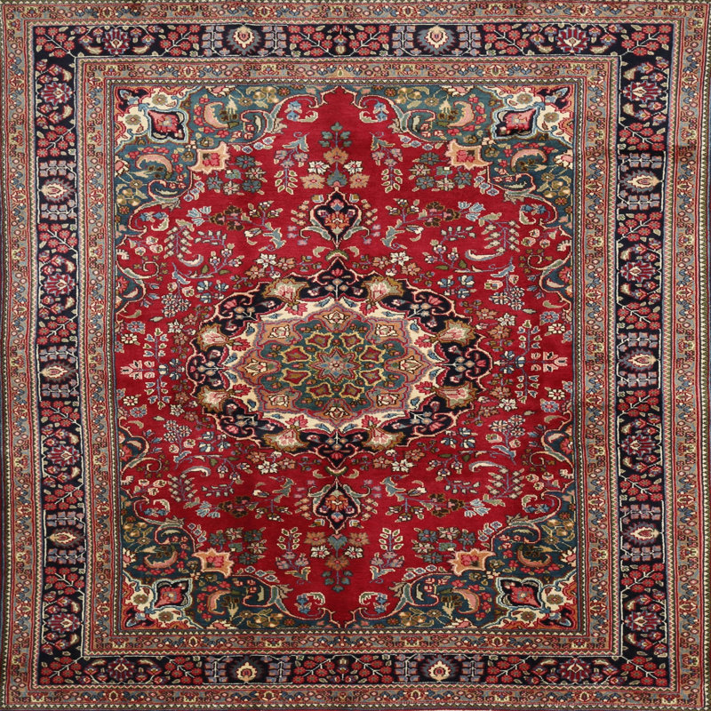 Oriental Indoor Rug, Square 8'