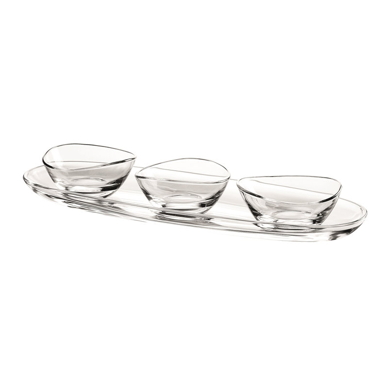 Darby Home Co Altheimer Glass Tray