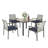 All Weather 5-Piece Patio Dining Table Sets-910288394-910288389