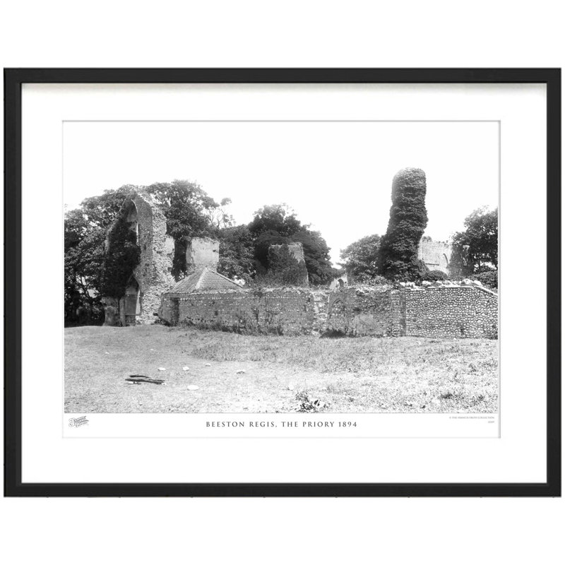 Beeston Regis, The Priory 1894 by Francis Frith - Single Picture Frame Print, 60cm H x 80cm W x 2.3cm D