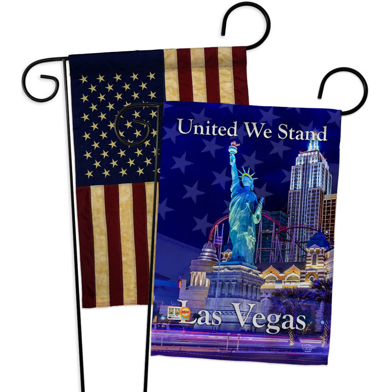 Double Sided 18.5'' H x 13'' W Polyester Garden Flag