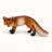 Red Fox Garden Statue