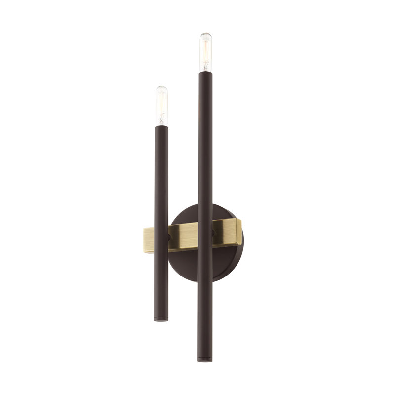 Arkeem Armed Sconce, Bronze
