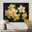 Jaune et noir, trompette d'espoir, jonquilles - jonquilles-441402938-336040324