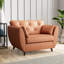 Marylin Leather Snuggle Chair-57654374-58044963