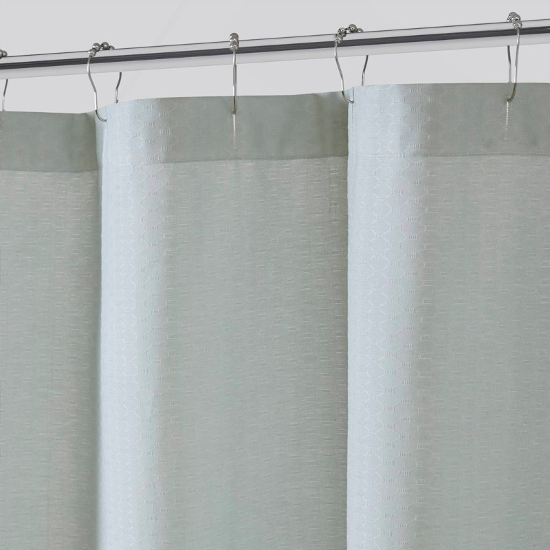 1 Piece 72x72" Shower Curtain,Blue