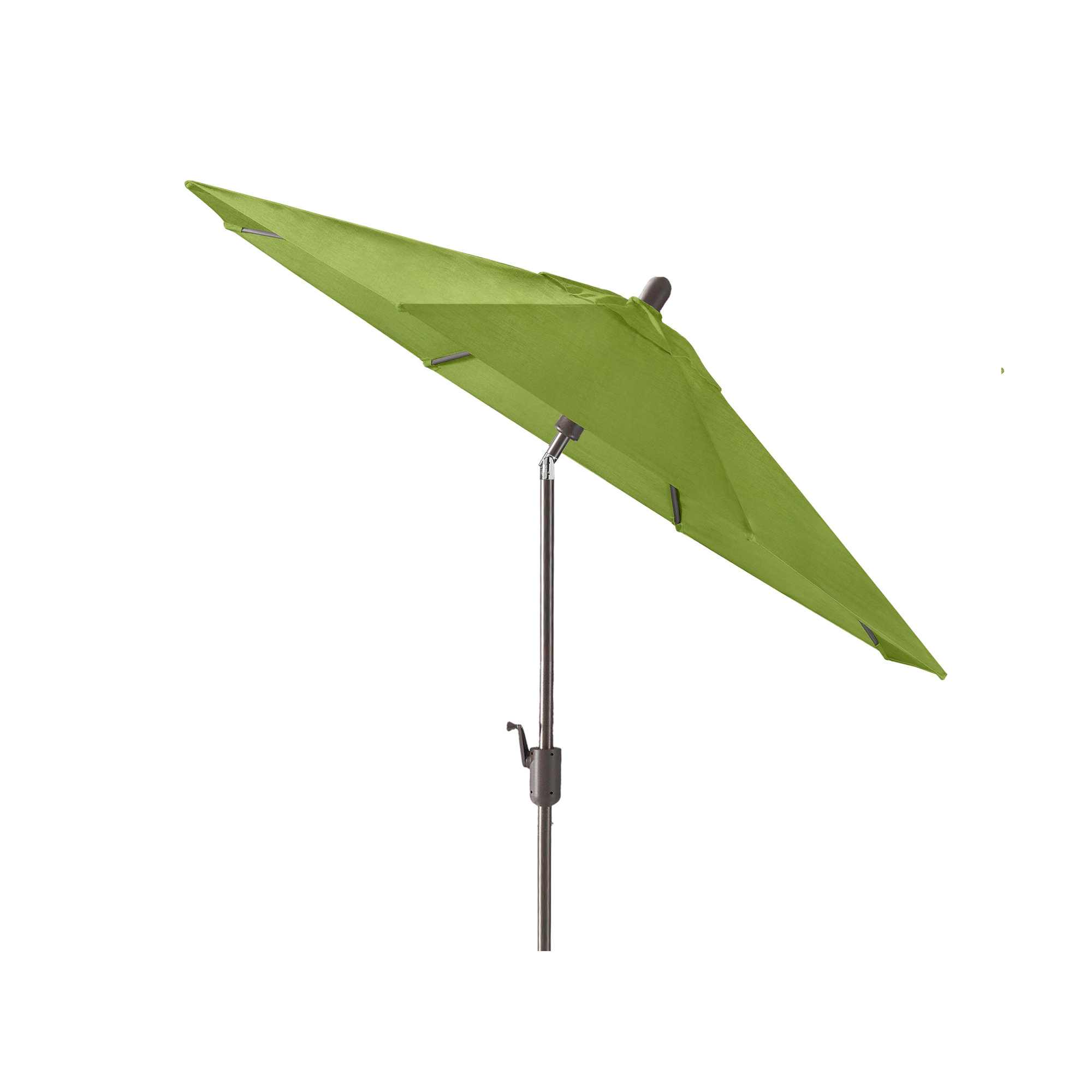 Natalie 8' 8" Market Sunbrella® Umbrella, Canvas Macaw Sunbrella® Canvas, Black Sapphire