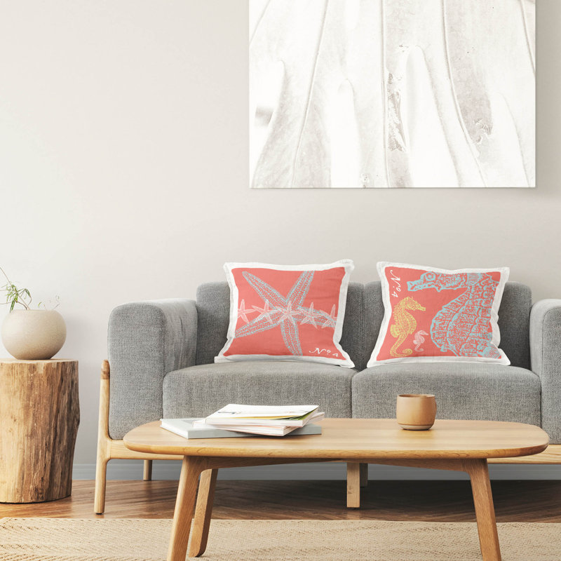 Polyester Throw Square Pillow Cover & Insert