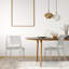 Chaise d'appoint de patio moderne empilable intérieur / extérieur (ensemble de 2) noir-1362691726
