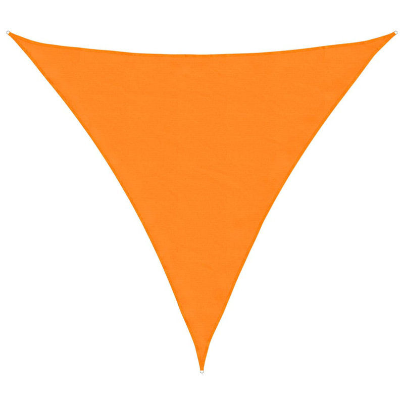 Sun Shade Sail 2X2x2 M 100% Polyester Oxford, Orange