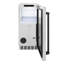 Machine à glaçons Gourmet de 15 po avec pompe de drainage et porte en acier inoxydable ZLINE de ZLINE-282955162