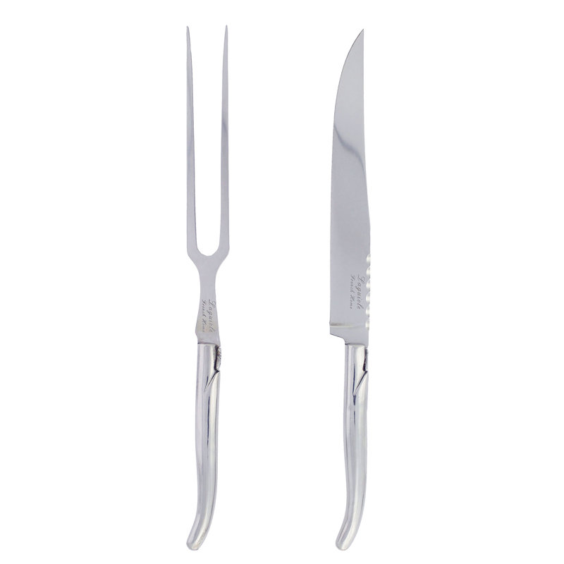 Ensemble de 2 couteaux à découper en acier inoxydable French Home Laguiole