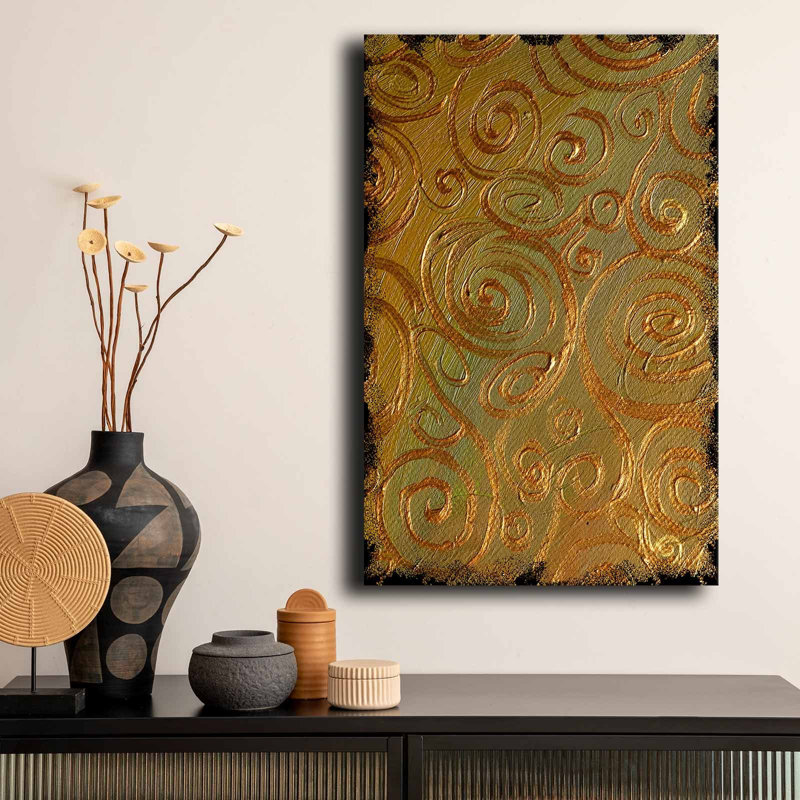 Peinture décorative sur toile