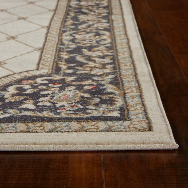 Ivory Polypropylene Rug